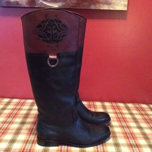 Frye Melissa Logo Boots